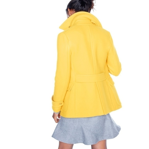 J.Crew Majesty Peacoat Stadium Cloth by Nelo Gori- size 2 - Picture 2 of 12